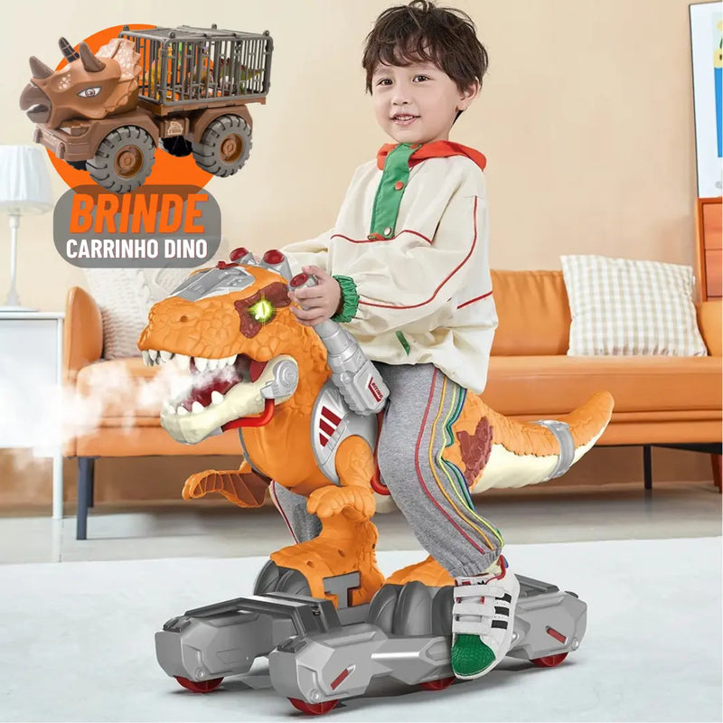 T-Rex Rider Kids + Brinde Carrinho Dino - PROMOÇÃO DAS CRIANÇAS