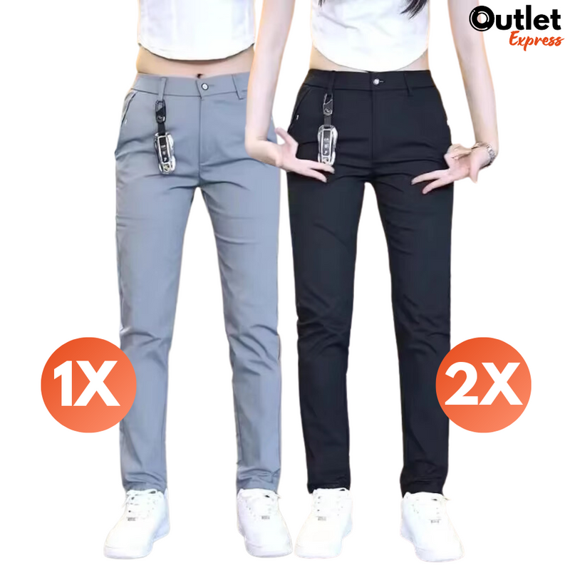 Calça Social Feminina Confort® [COMPRE 1 LEVE 3] + BRINDE EXCLUSIVO