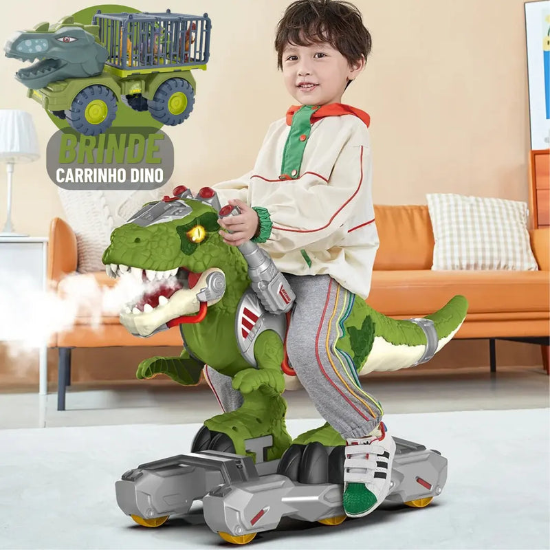 T-Rex Rider Kids + Brinde Carrinho Dino - PROMOÇÃO DAS CRIANÇAS