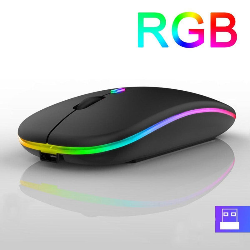 Mouse RGB Sem Fio