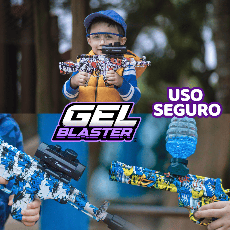 Lançador de Bolinhas de Gel Elétrico Gelblaster® Baixinhos - Ganhe 500 Orbeez (BRINDE EXCLUSIVO)