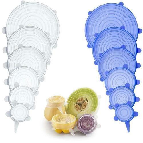 Tampas de Silicone Para Alimentos