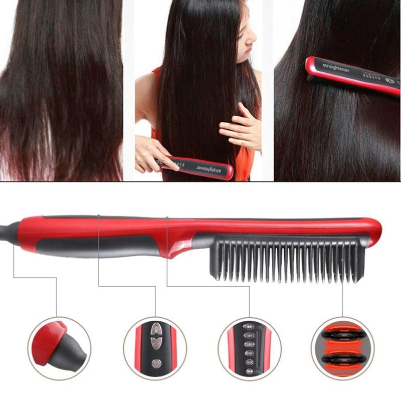 Escova Alisadora Hair Pro Titanium